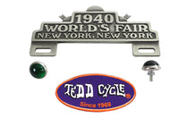HARLEY World's Fair Nummernschild-Topper-Kit Passt für 0- Alle, Modelle