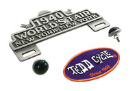 HARLEY World's Fair Nummernschild-Topper-Kit Passt für 0- Alle, Modelle