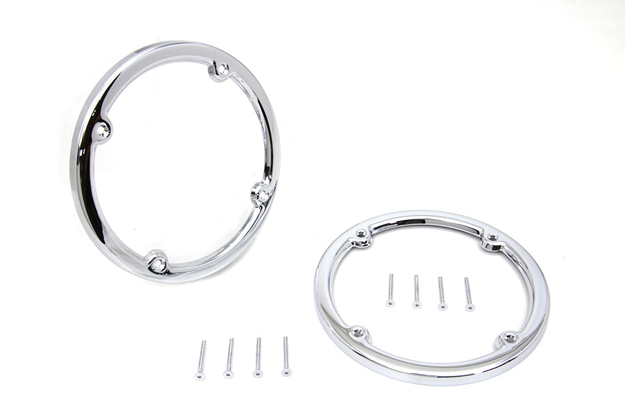 HARLEY Chromblende für hintere Tour-Pak Lautsprecher, passend für 1998-2013 FLHTCU, 1998-2013 FLHTK, 1998-2013 F
