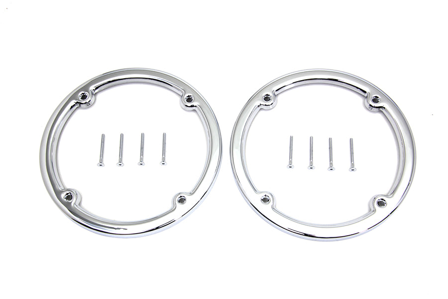 HARLEY Chromblende für hintere Tour-Pak Lautsprecher, passend für 1998-2013 FLHTCU, 1998-2013 FLHTK, 1998-2013 F