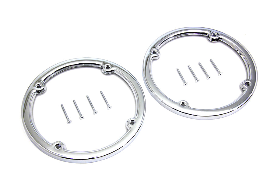 HARLEY Chromblende für hintere Tour-Pak Lautsprecher, passend für 1998-2013 FLHTCU, 1998-2013 FLHTK, 1998-2013 F