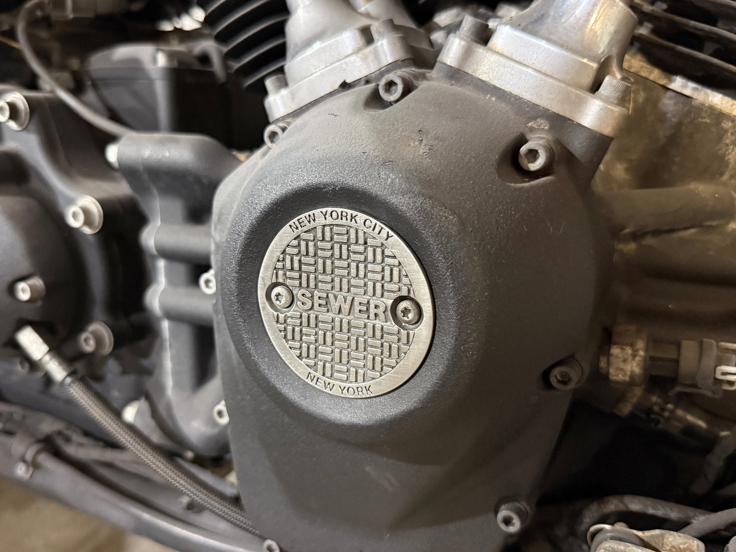 HARLEY NYC M8 Electrical Ignition Cover 2 Hole Fits 2017-UP FLT,
