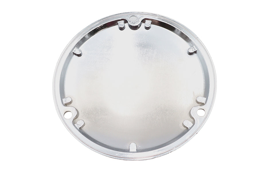 HARLEY Gerippter Derby-Deckel Chrom Passt für 1971-1984 FX, 1970-1984 FL, 1984-1998 FXST, 1986-1998 FL
