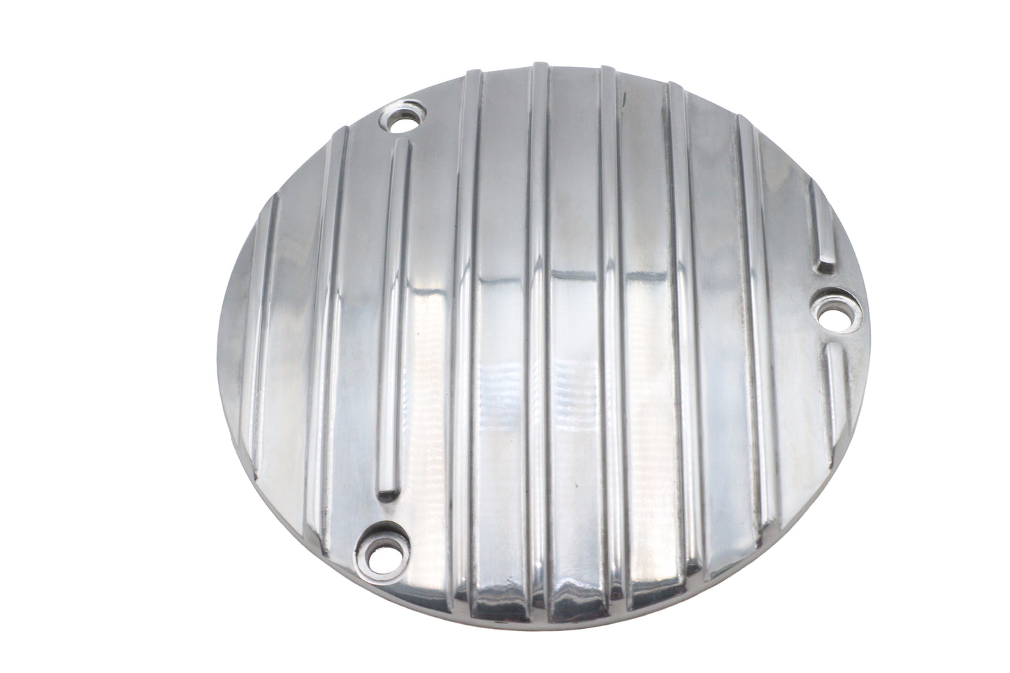 HARLEY Rippen-Derby-Deckel poliert, passend für 1971-1984 FX, 1970-1984 FL, 1984-1998 FXST, 1986-1998