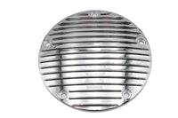 HARLEY Finned Derby-Deckel Chrom Passt für 1999–2015 FLT, 1999–2017 FXD, 1999–2018 FLST, 1999–2018