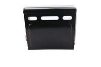HARLEY Schwarze Batterieabdeckung Kit passend für 1973-1984 FXE,