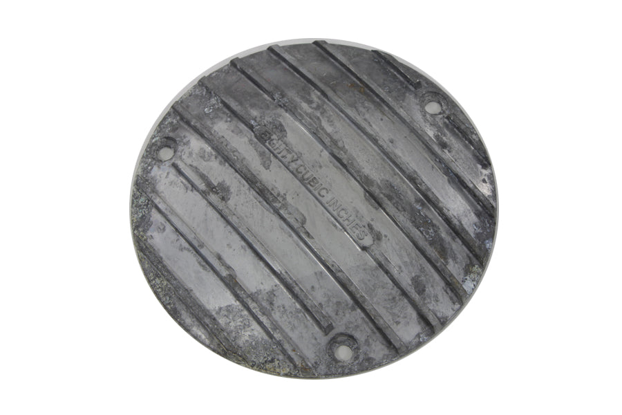 HARLEY 80 Derby Cover aus Naturlegierung passend für 1970–1999 FL,