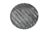 HARLEY 80 Derby Cover aus Naturlegierung passend für 1970–1999 FL,