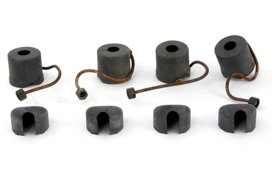 HARLEY Lower Valve Spring Cup Set Parkerized fits 1936-1937 EL,