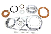 HARLEY Äußerer Primärdeckel-Kit Chrom Passt für 1955-1964 FL, 1936-1952 EL,