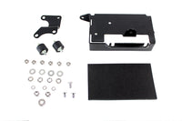 HARLEY Batteriehalter-Kit Schwarz, passend für 1973–1979 FX,