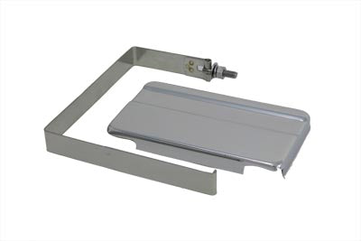 HARLEY Batterie-Abdeckung und Riemen-Kit Passend für 1971-1978 FX, 1970-1978 XLCH,