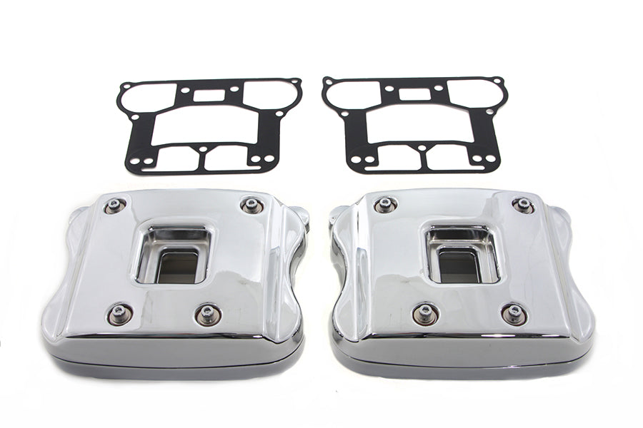 HARLEY Rocker Box Cover Set Chrome fits 2007-UP XLS,