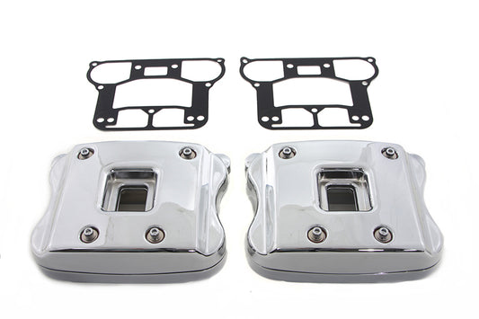 HARLEY Rocker Box Cover Set Chrome fits 2007-UP XLS,