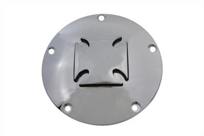 HARLEY Iron Cross Raised Derby Cover Chrom Billet Passt 1999-2018 FXST, 1999-2018 FLST, 1999-201