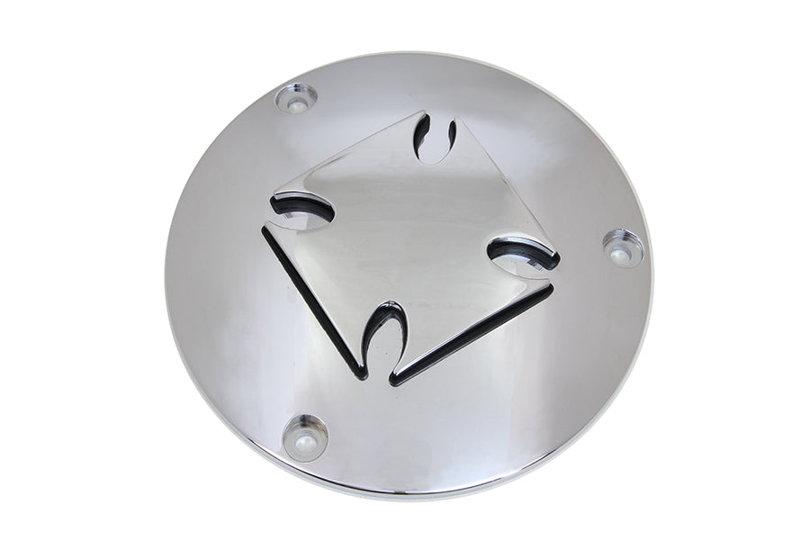 HARLEY Iron Cross Erhöhter Primärdeckel Chrom Billet Passend für 1970-1984 FL, 1971-1984 FX, 1984