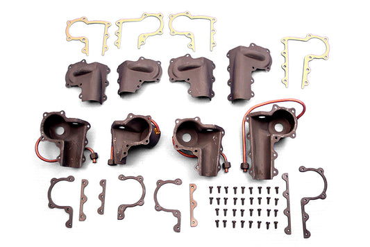 HARLEY Lower Valve Spring Cup Set Parkerized fits 1938-1940 EL,   1941-1947 FL,