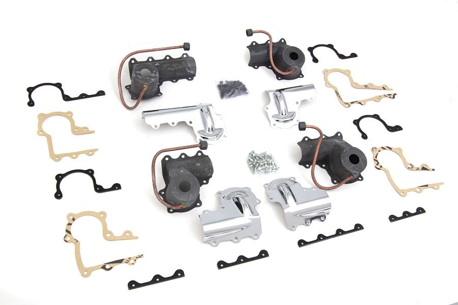 HARLEY Lower Valve Spring Cup Set Parkerized fits 1938-1940 EL,   1941-1947 FL,