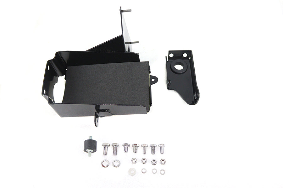 HARLEY Batterieträger-Kit Schwarz Passend für 1967-1978 XLH,