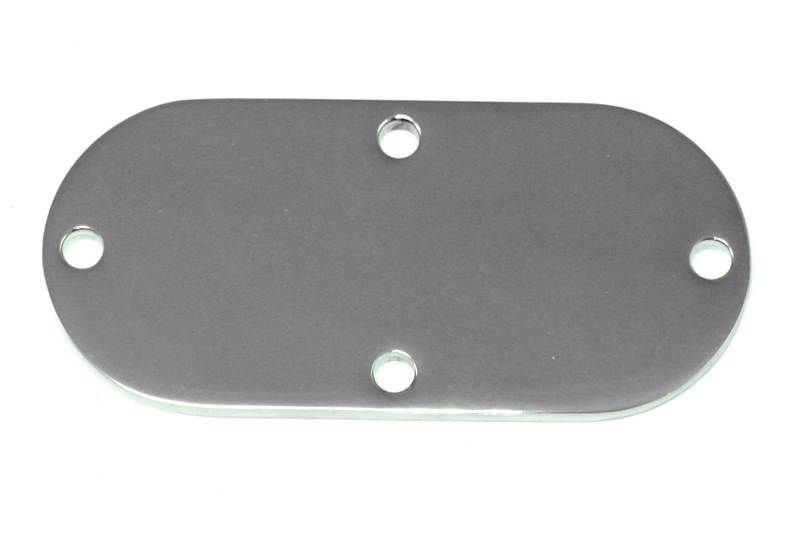 HARLEY Ovale Inspektionsabdeckung Chrom Passend für 1991-2005 FXD, 1991-2006 FXST, 1991-2006 FLST,
