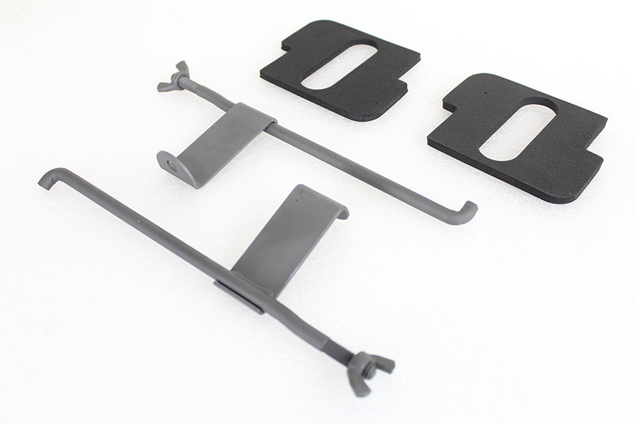 HARLEY Batteriestangen-Set mit Polstern passend für 1958-1964 FL,