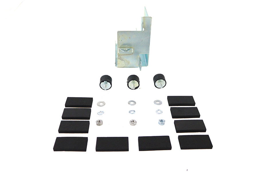 HARLEY Batteriehalter-Kit Zink, passend für XLCH-Modelle von 1970–1978,