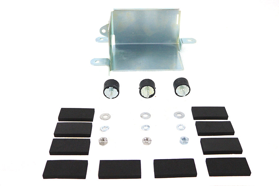 HARLEY Batteriehalter-Kit Zink, passend für XLCH-Modelle von 1970–1978,