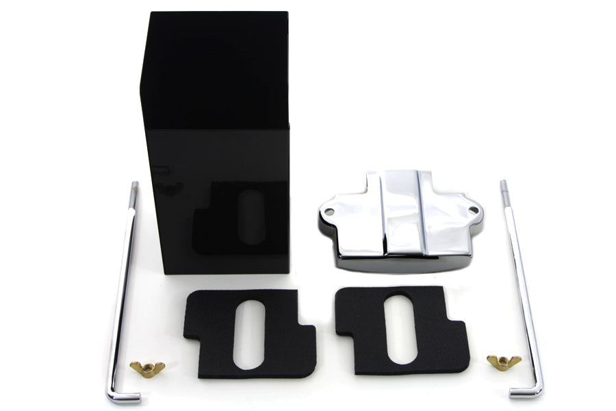 HARLEY Batterie-Verlängerungsbox-Kit passend für 0- Custom, Anwendung für 12-Volt-Minibatterie