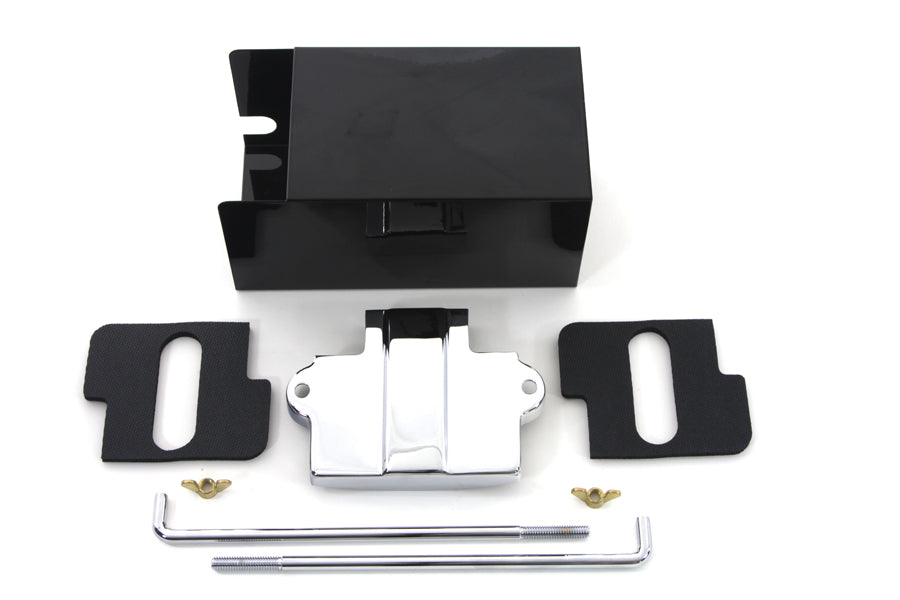 HARLEY Batterie-Verlängerungsbox-Kit passend für 0- Custom, Anwendung für 12-Volt-Minibatterie