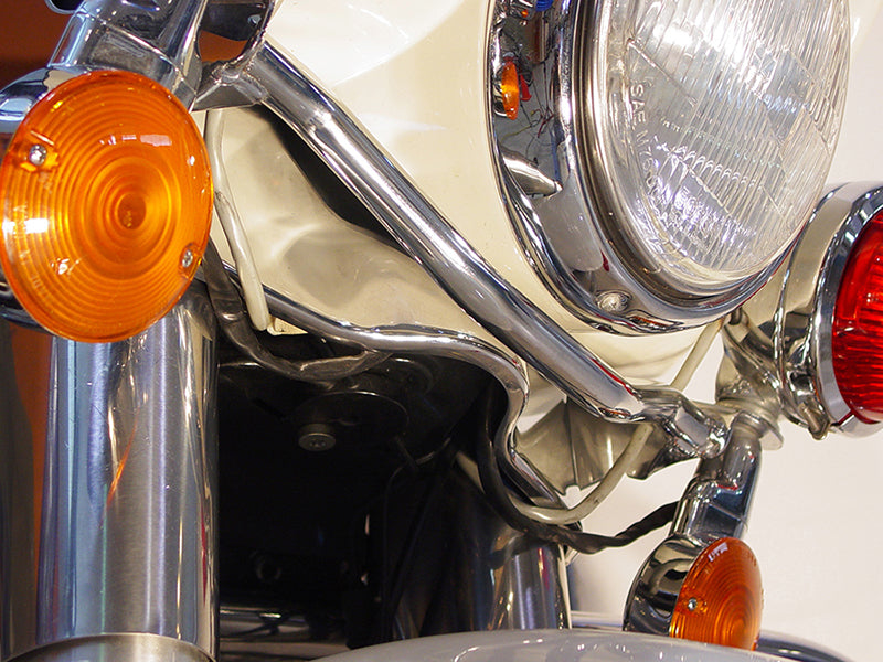 HARLEY Verkleidungsverkleidung unten Chrom passend für 1996-2013 FLT, 1996-2013 FLHT, 1996-2013 FLHX,