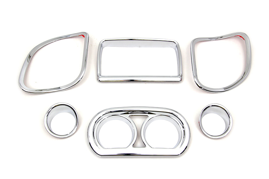 HARLEY Innenverkleidungs-Zierkit Chrom Passend für 2015-UP FLTR,