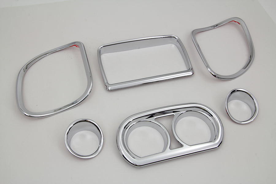 HARLEY Innenverkleidungs-Zierkit Chrom Passend für 2015-UP FLTR,