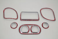 HARLEY Innenverkleidungs-Zierkit Chrom Passend für 2015-UP FLTR,