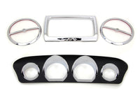 HARLEY Innenverkleidung Verkleidungssatz Chrom Passend für 2014-UP FLHT, 2014-UP FLHX,