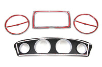 HARLEY Innenverkleidung Verkleidungssatz Chrom Passend für 2014-UP FLHT, 2014-UP FLHX,
