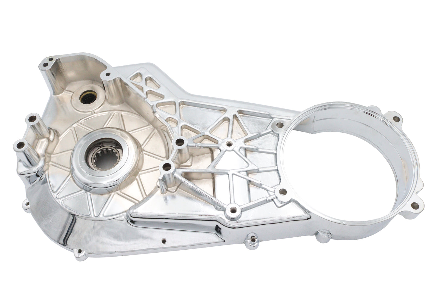 HARLEY Chrom Inner Primary Cover passend für 1990-1993 FXST, 1990-1993 FLST,