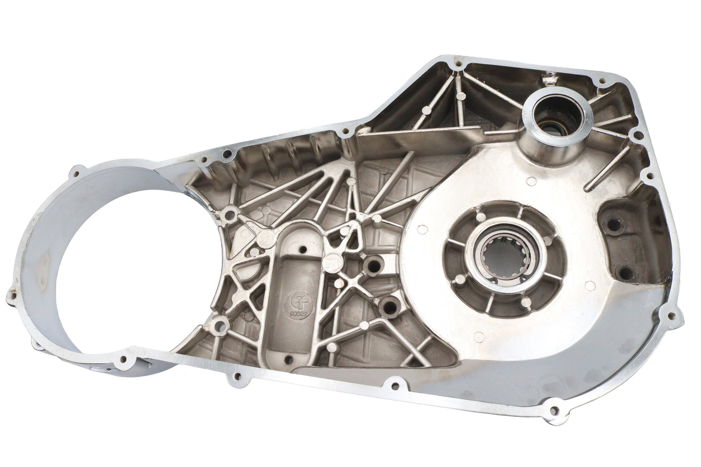 HARLEY Chrom Inner Primary Cover passend für 1990-1993 FXST, 1990-1993 FLST,