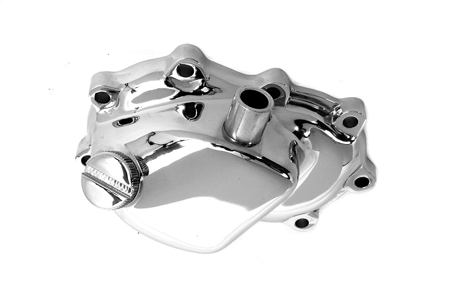 HARLEY Chrom-Getriebeendabdeckung für Elektrostarter Passend für 1936-1940 EL,   1937-1948 UL,   1941-19