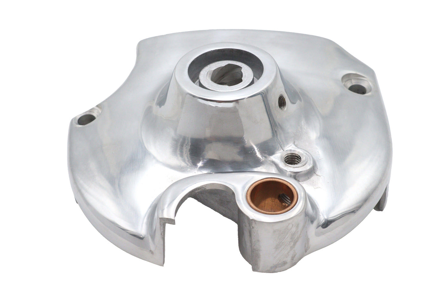 HARLEY Kick and Electric Sprocket Cover Polished Fits 1952-1970 XLH,   1952-1970 XLCH,
