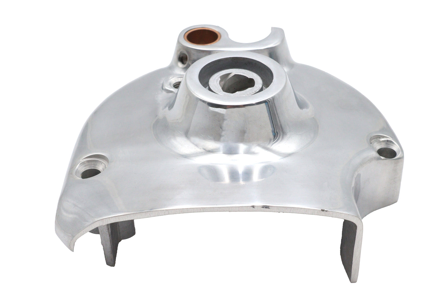 HARLEY Kick and Electric Sprocket Cover Polished Fits 1952-1970 XLH,   1952-1970 XLCH,