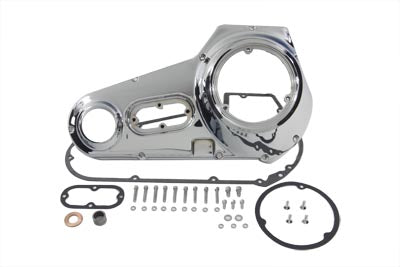 HARLEY Chrom-Primärdeckel-Kit außen Passend für 1980-1984 FXB, mit Riemen hinten 1983-1984 FLHS-80,