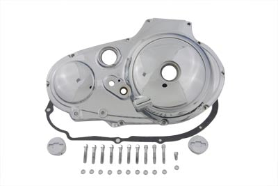 HARLEY Chrom-Außenprimärdeckel-Kit passend für 1986–1990 XL,