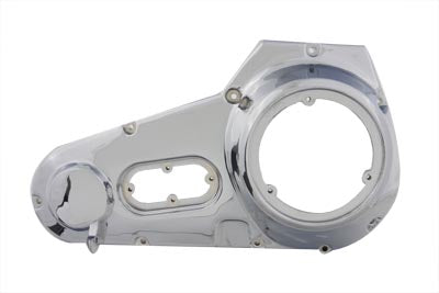 HARLEY Chrom-Primärdeckel außen, passend für 1982-1984 FLH, mit Zahnriemen