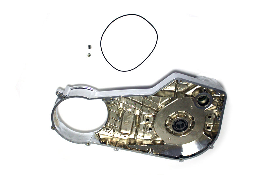 HARLEY Chrom-Innenprimärdeckelbaugruppe passend für 1994-2006 FXST, 1994-2006 FLST,