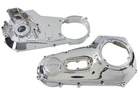 HARLEY Chrom Primär-Abdeckungssatz Passend für 1990-1993 FXST, 1990-1993 FLST,