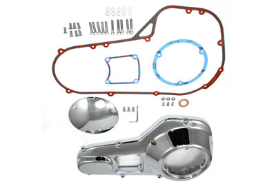 HARLEY Chrom-Primärdeckel-Kit außen passend für 1985–1988 FLT, 1985–1988 FXR,