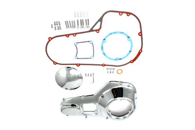 HARLEY Chrom-Primärdeckel-Kit außen passend für 1985–1988 FLT, 1985–1988 FXR,
