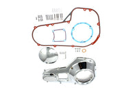 HARLEY Chrom-Primärdeckel-Kit außen passend für 1985–1988 FLT, 1985–1988 FXR,