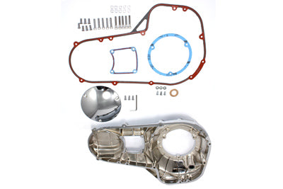 HARLEY Chrom-Primärdeckel-Kit außen passend für 1985–1988 FLT, 1985–1988 FXR,