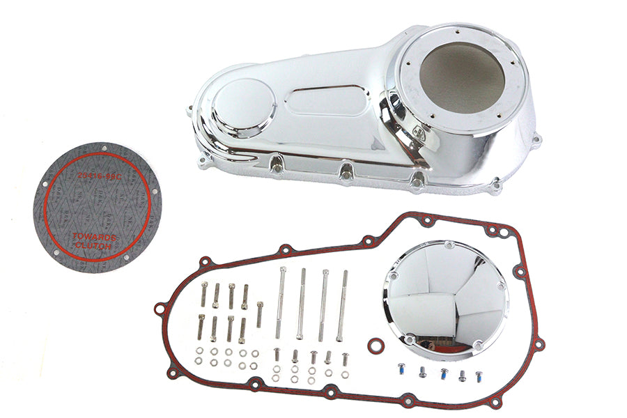HARLEY Chrom-Primärdeckel-Kit passt für 2006-2017 FXDWG, 2007-2017 FXST,